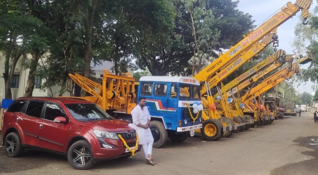 akash cranes in nigdi pradhikaran pune