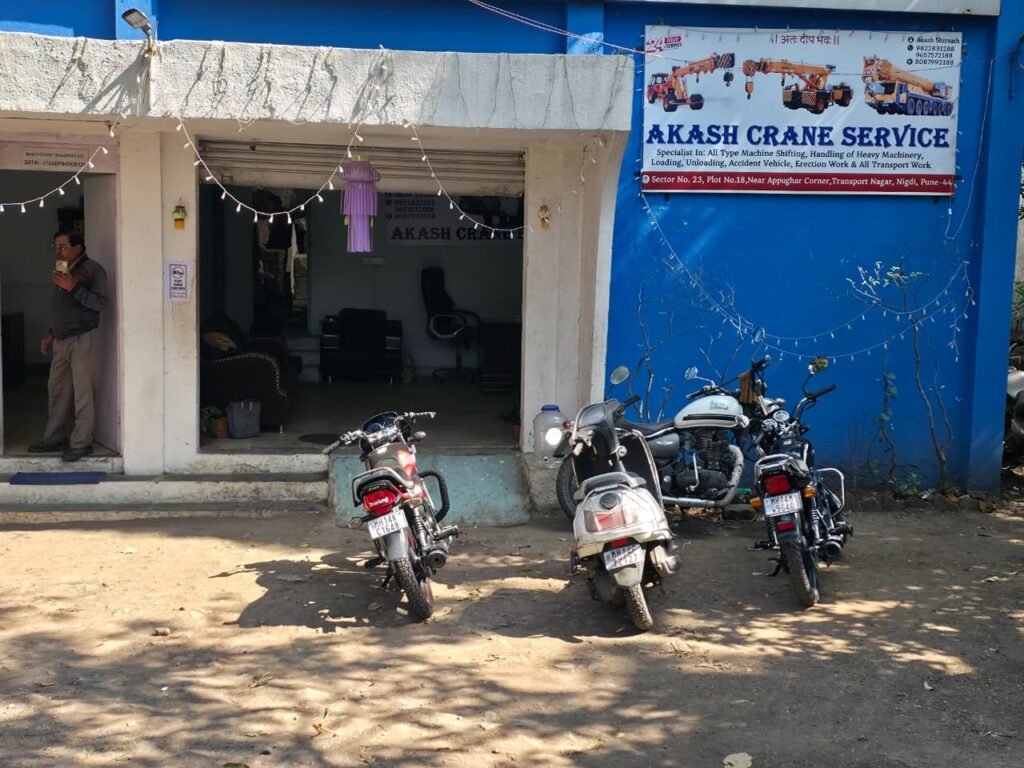 Akash crane service office in nigdi pradhikaran pune