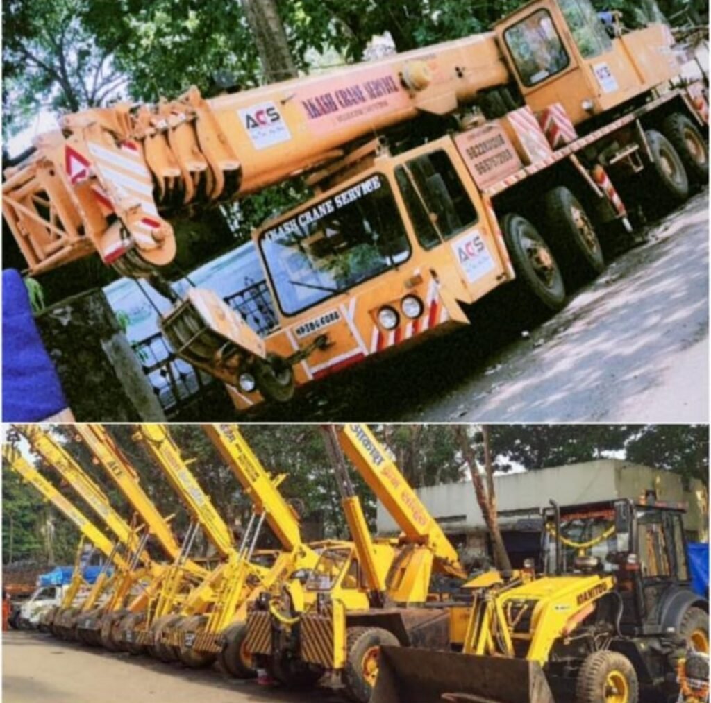 Advanced crane at akash crane services in nigdi pradhikaran pune